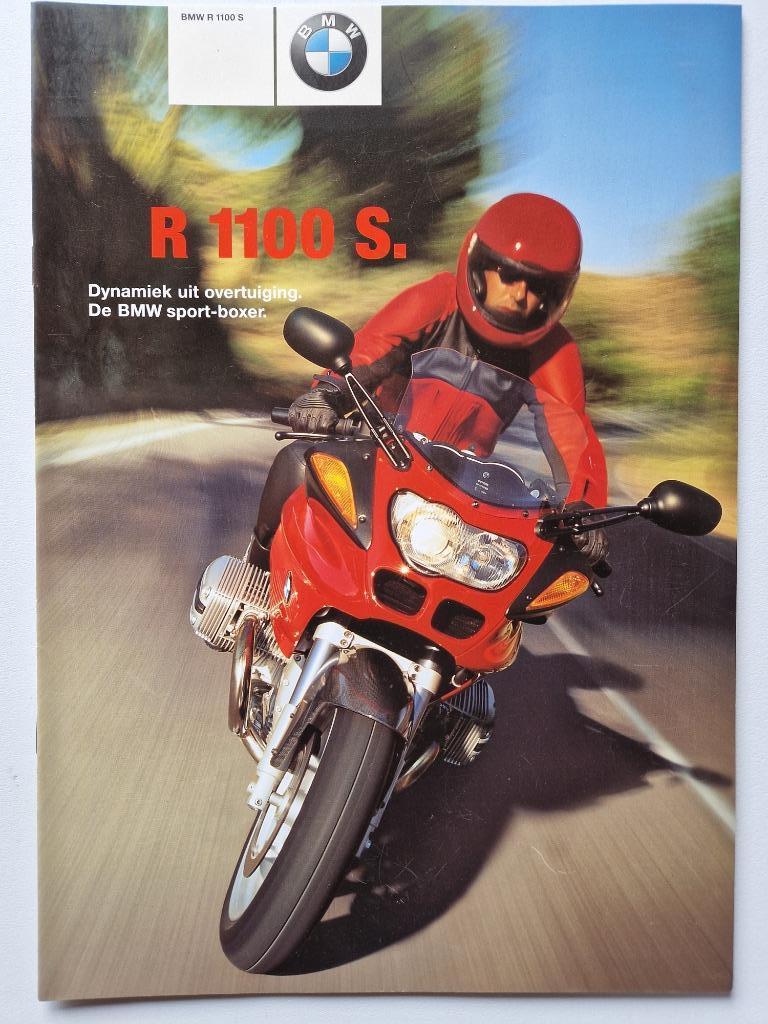 BMW R1100S folder/brochure, 3 verschillende, Motoren, Handleidingen en Instructieboekjes, Ophalen of Verzenden, BMW
