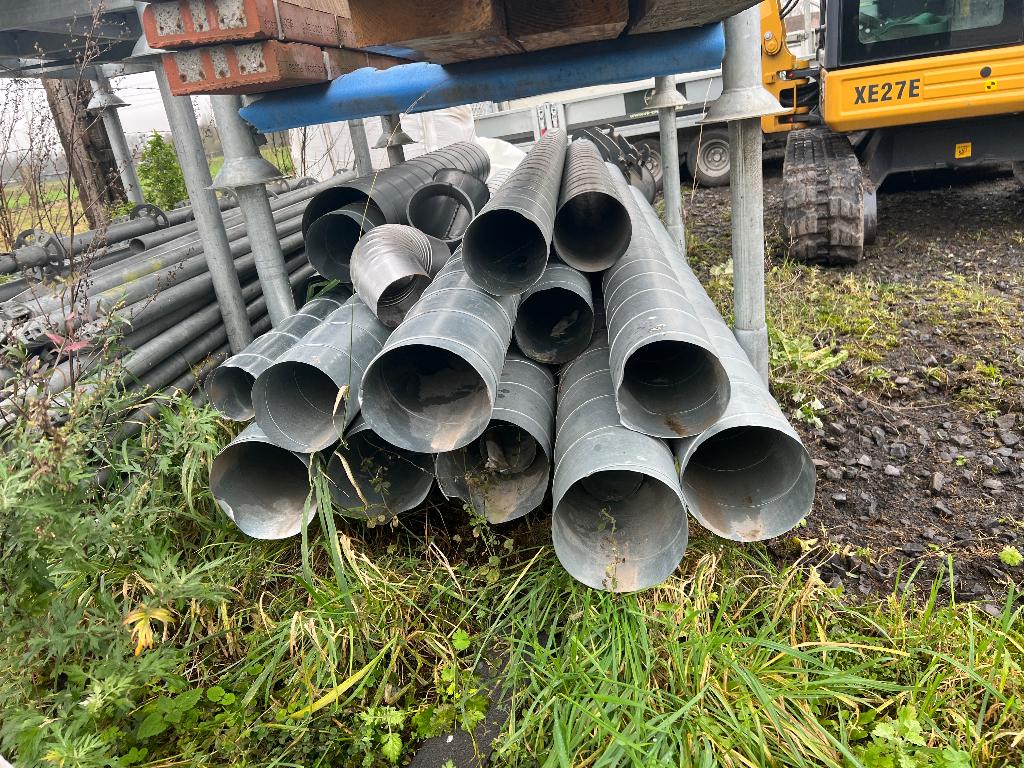 Spiraal ventilatie buizen (lot), Ophalen, Zo goed als nieuw, Ventilator