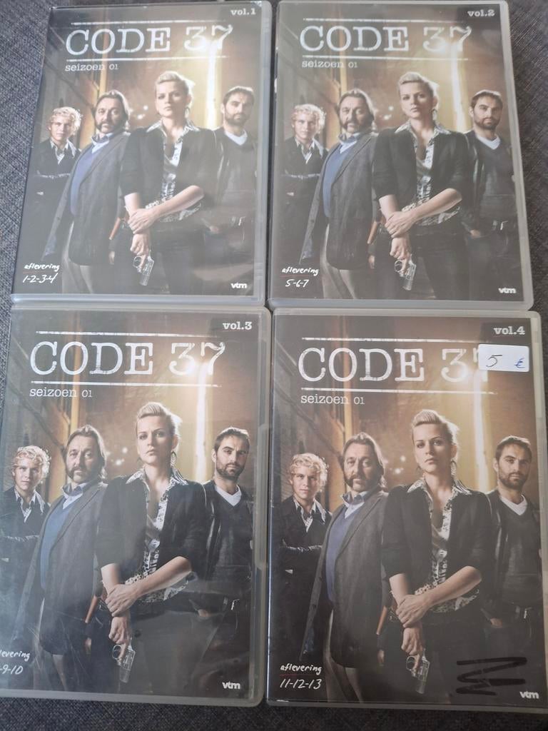 Code 37, seizoen 01, Cd's en Dvd's, Dvd's | Tv en Series, Ophalen of Verzenden
