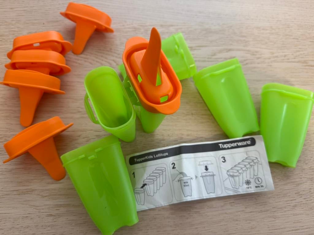 ***NIEUW*** Tupperware - lollitups - ijslollie maker, Ophalen of Verzenden, Nieuw