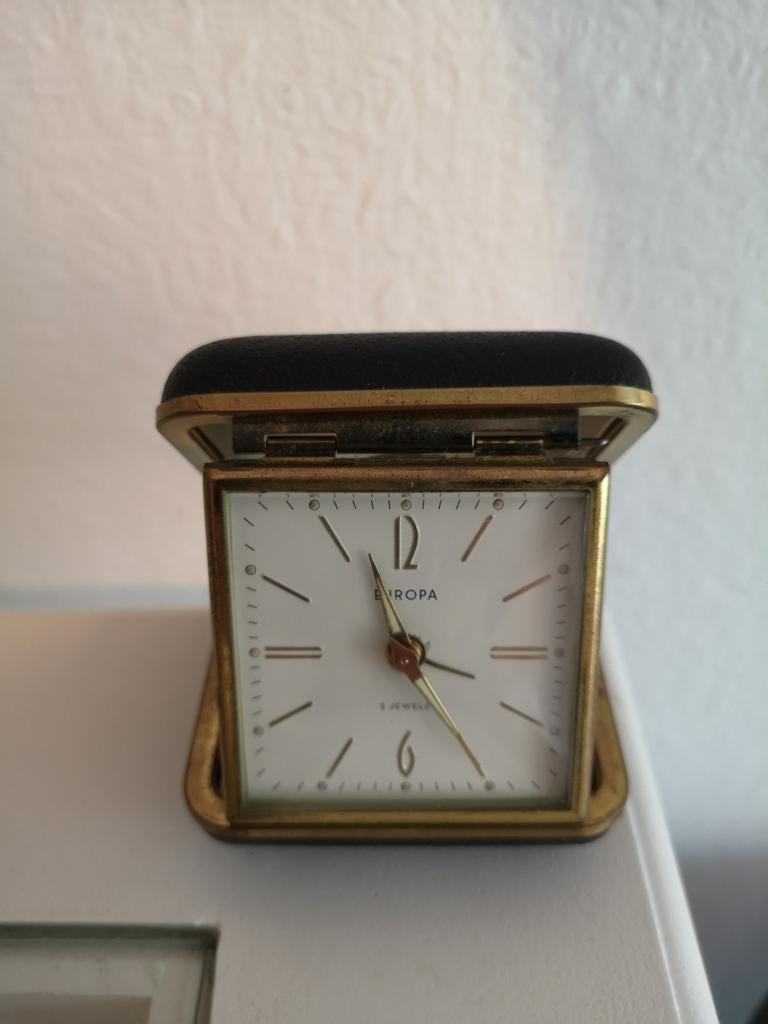 Horloge de voyage Europa., Enlèvement ou Envoi, Comme neuf