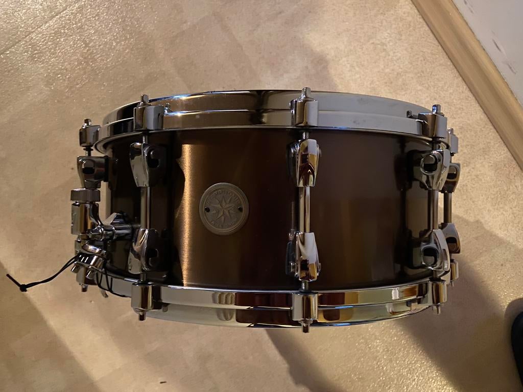 Tama starphonic bell brass 14x6, Muziek en Instrumenten, Ophalen, Zo goed als nieuw, Tama