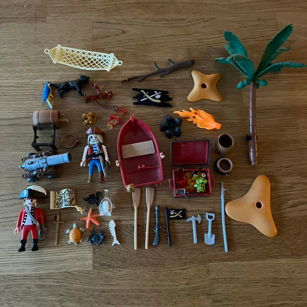 Calendrier de l’Avent Pirates – Playmobil Pirates 4156, Enlèvement ou Envoi, Utilisé, Ensemble complet