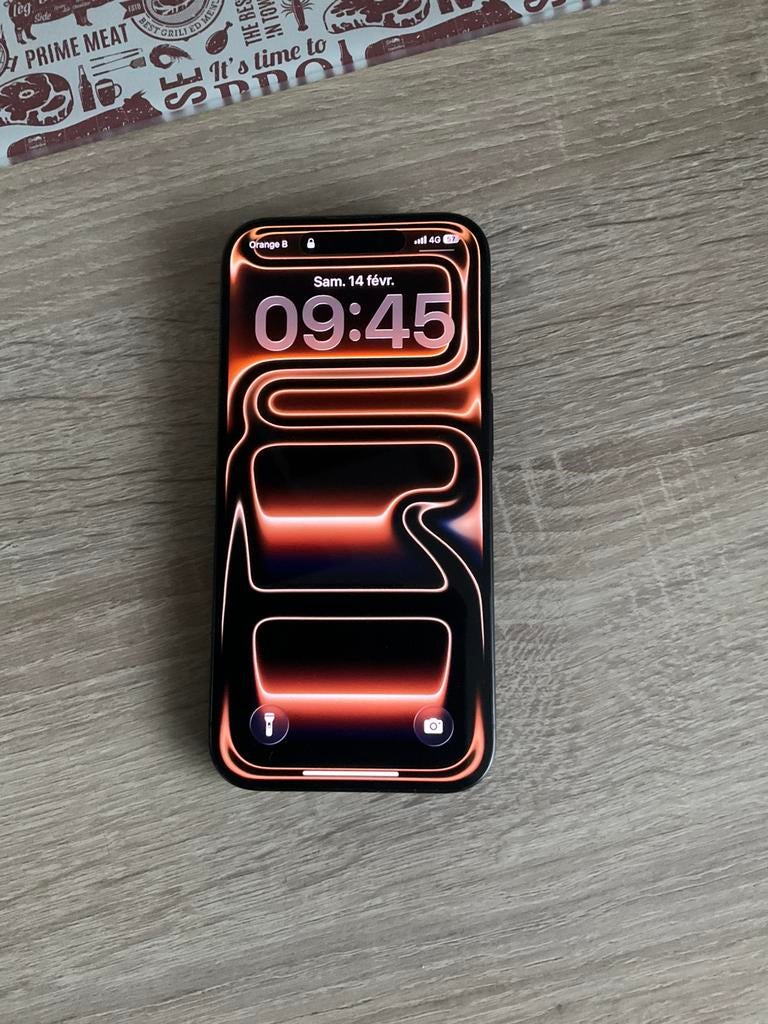 Iphone 15 pro, Télécoms, Téléphonie mobile | Apple iPhone, 128 GB, Enlèvement ou Envoi, 87 %, Utilisé