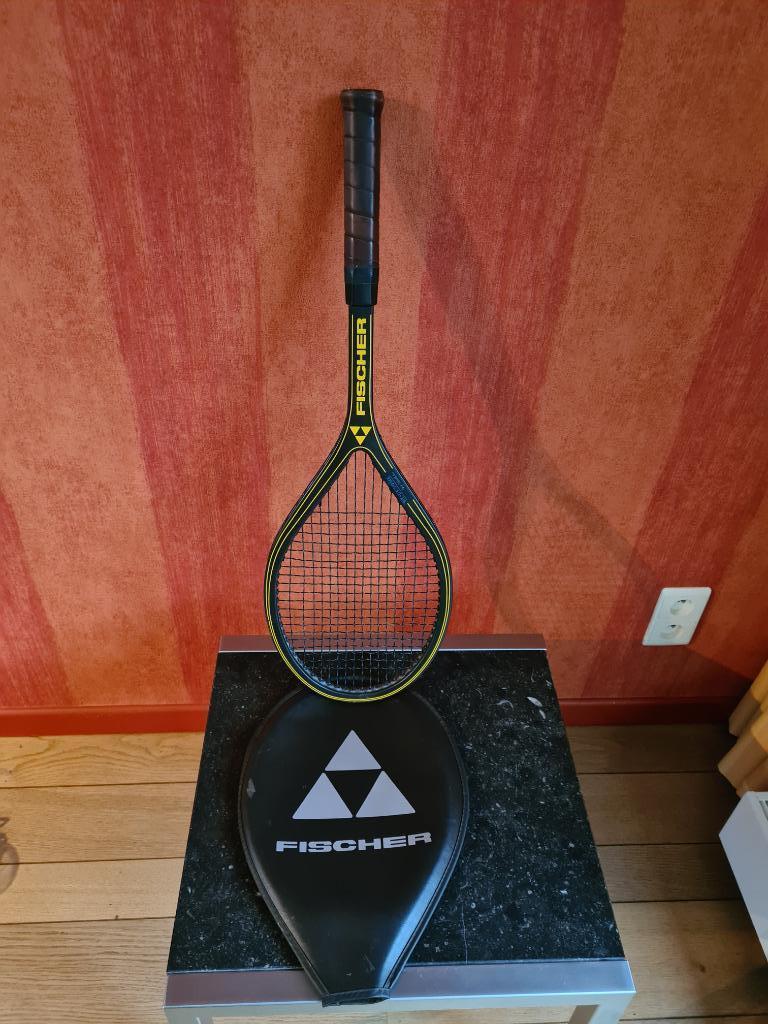 Raquette de tennis Fischer Vintage - Très bon état, Enlèvement ou Envoi, Utilisé