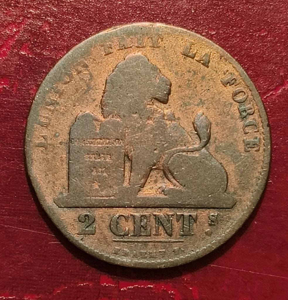 2 centiem 1862 Leopold I, Enlèvement ou Envoi