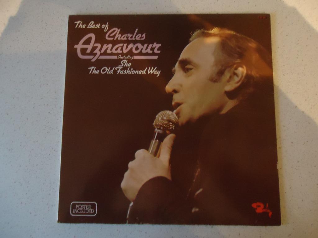 LP The Best of "Charles Aznavour" anno 1976, Enlèvement ou Envoi, Comme neuf, 12 pouces, Chanteur-compositeur