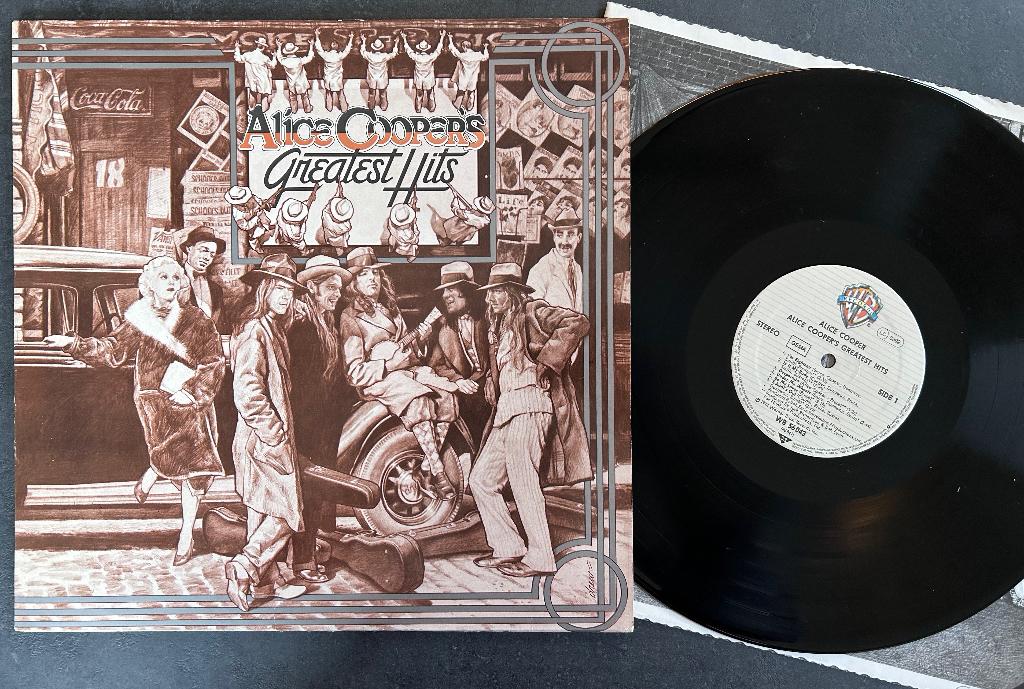 ALICE COOPER - Greatest hits ( LP; NMINT ), Cd's en Dvd's, Vinyl | Rock, Zo goed als nieuw, Poprock, 12 inch, Verzenden