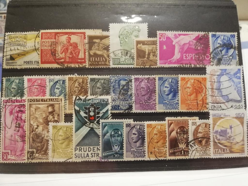 lot de timbres oblityérés ITALIE, Timbres & Monnaies, Enlèvement ou Envoi