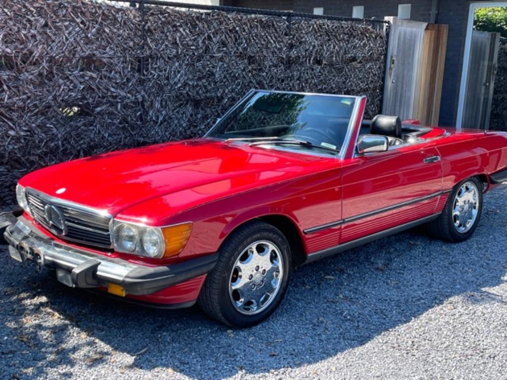 Mercedes 560 SL R107 Roadster + Hardtop ' Bobby Ewing 'look, foto 11
