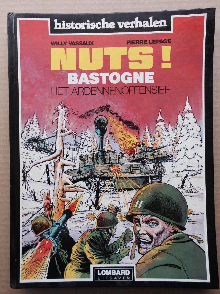Willy Vassaux - P. Lepage -  Nuts! Het Ardennenoffensief, Gelezen, Eén stripboek, Ophalen of Verzenden, Lepage Pierre