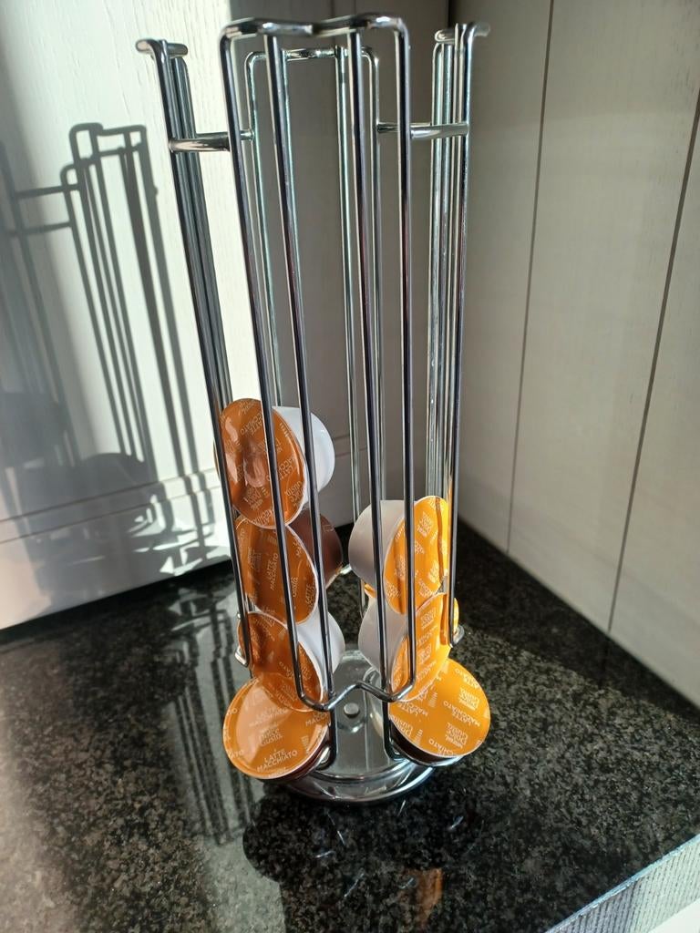 Dolce gustodispenser, Ophalen