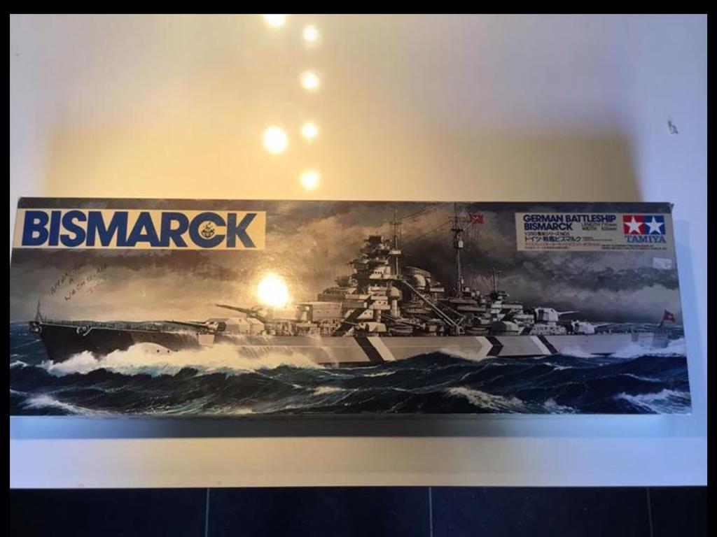 Tamiya 1/350 Bismarck+PE+canon+chaine, Enlèvement, Neuf