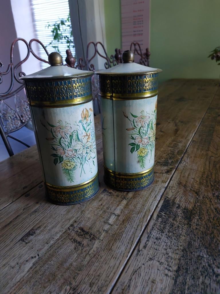 Anciennes boîtes métalliques made in England, Enlèvement ou Envoi, Utilisé