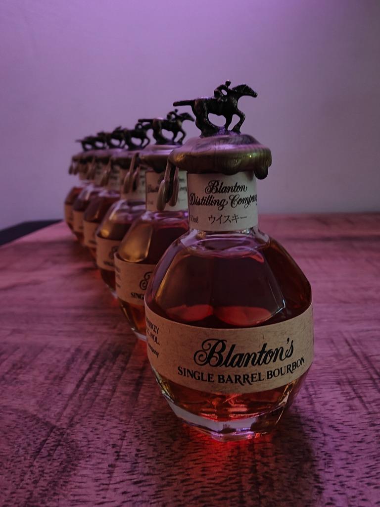 Miniature originale Blanton's Single Barrel 50 ml, Japon uni, Neuf, Autres régions, Enlèvement ou Envoi, Pleine