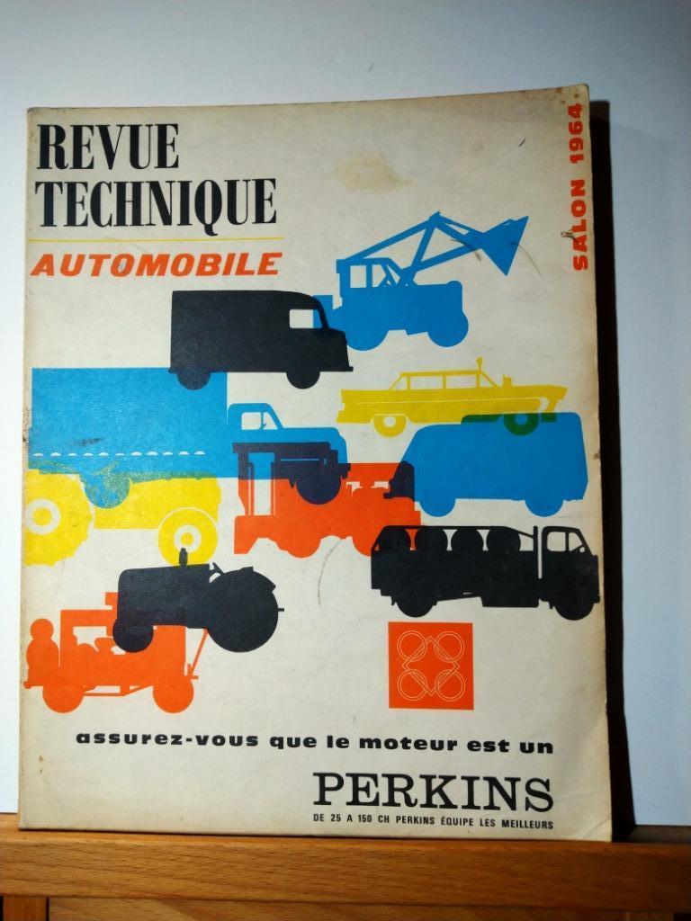 RTA - Salon 1964 - Revue technique auto n 222, Livres, Envoi