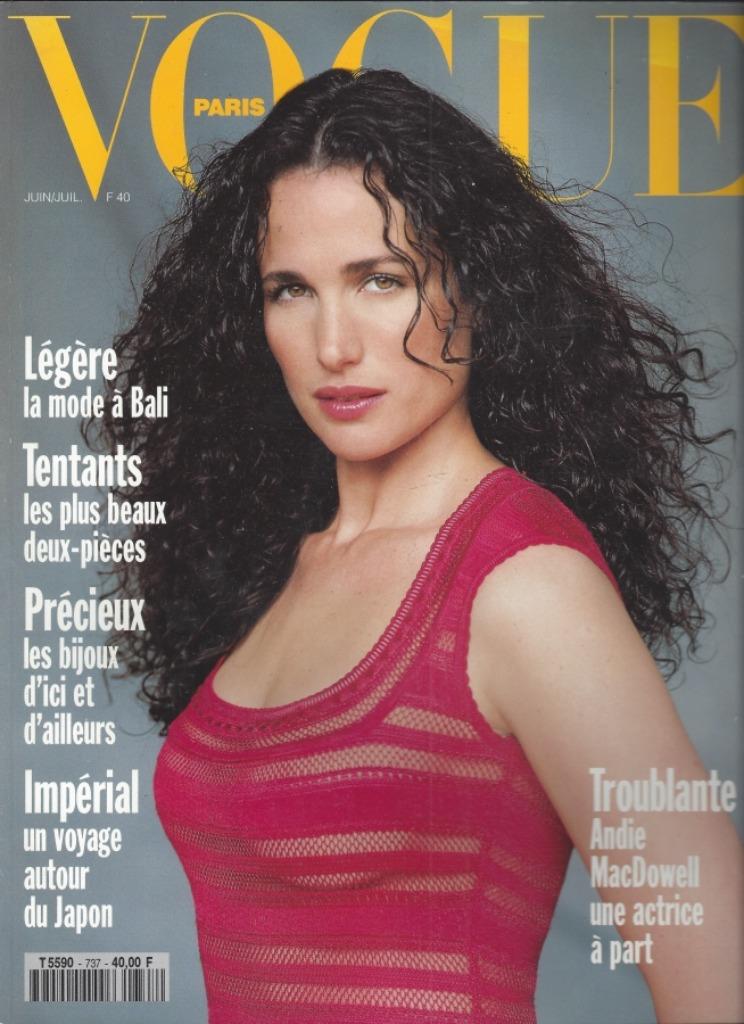 Vogue Paris - Juin / Juillet 1993, Verzenden, Zo goed als nieuw, Damesbladen