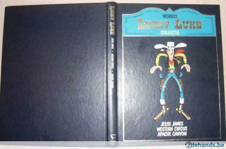 LUCKY LUKE LEKTURAMA (3 IN 1) JESSE JAMES/WESTERN INTEGRALE, Livres, BD, Enlèvement ou Envoi, Une BD, Utilisé, Morris