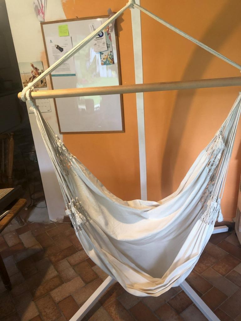 hangzetel, Ophalen, Zo goed als nieuw, Binnen, Met standaard