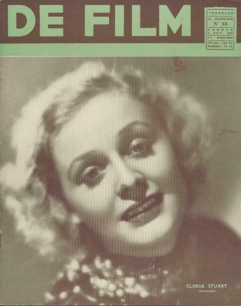 De Film (weekblad, jaargang 10, n° 18, 1936, Patria), Ophalen of Verzenden