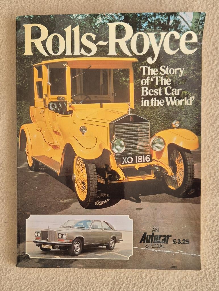 Rolls-Royce The Story of "The Best Car in the World", Verzenden, Autocar Special, Zo goed als nieuw, Overige merken