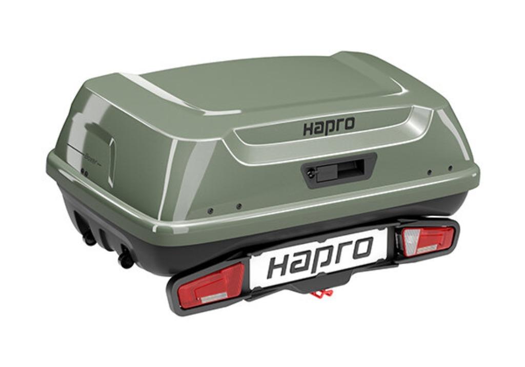 Hapro Boxer M + Platform - Trekhaakkoffer - 340 Liter groen, Enlèvement, Neuf