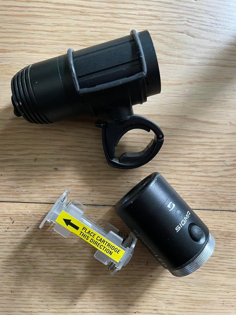 Sigma powerled (batt), Ophalen, Zo goed als nieuw