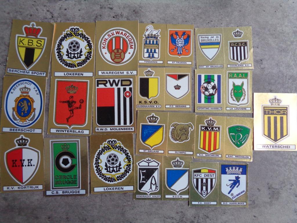 PANINI VOETBAL STICKERS FOOTBALL 81 PLAATJES 18X ANNO 1981 e, Verzenden