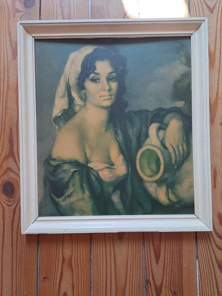 2 vintage prints Francisco Ribera, Ophalen of Verzenden