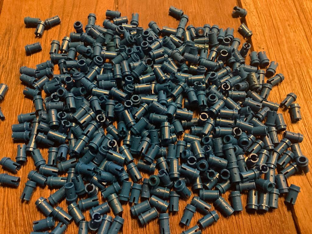 Lego Technic, Pin 1/2 blauw 375 stuks / 363-10-2, Kinderen en Baby's, Speelgoed | Duplo en Lego, Ophalen of Verzenden, Zo goed als nieuw