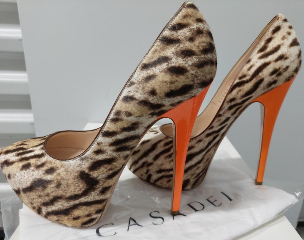 231C* Casadei - superbes escarpins high heels (35), Neuf, Autres couleurs, Escarpins, Casadei