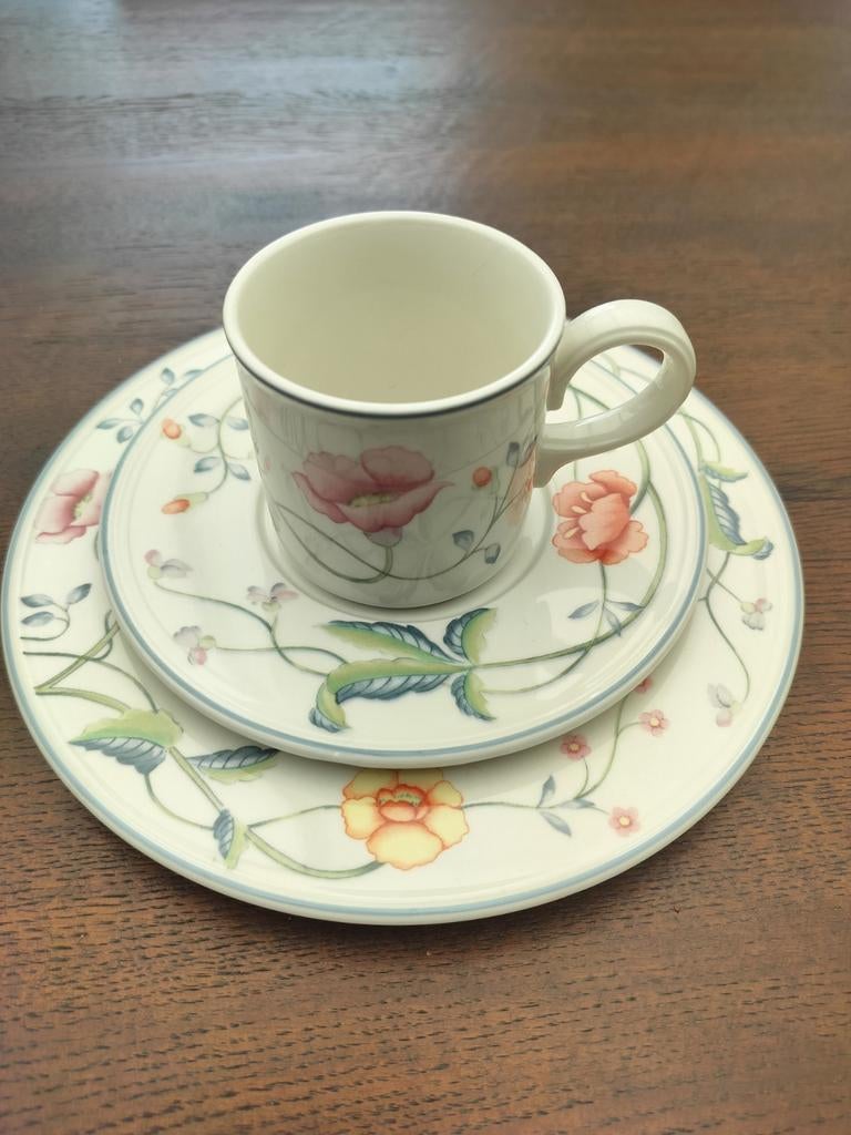 Service à café Villeroy & Boch, Alb, 8 personnes,, Antiquités & Art, Antiquités | Services (vaisselle) pièces, Enlèvement ou Envoi