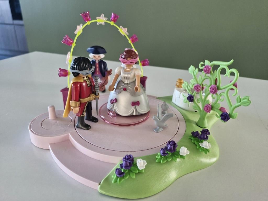 Playmobil Princess, Maskeradebal met draaiende dansvloer, Ophalen of Verzenden, Zo goed als nieuw, Complete set