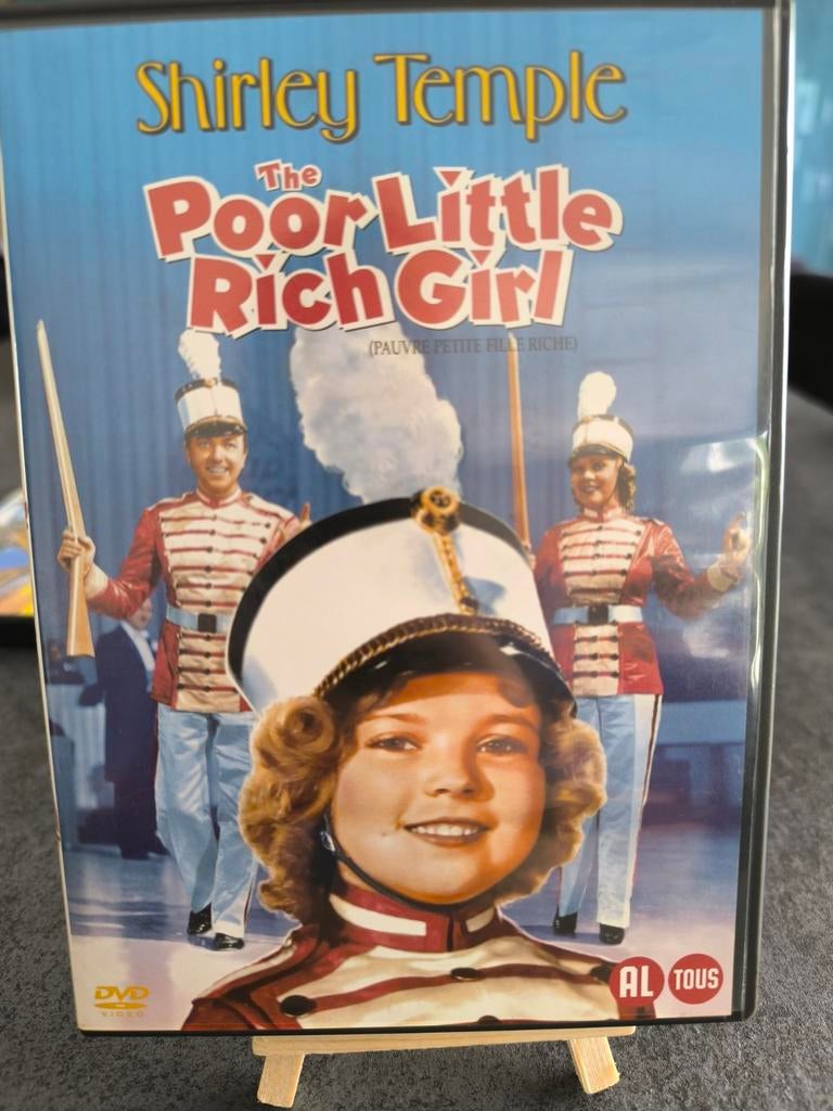 DVD The poor little rich girl, Shirley temple, Ophalen of Verzenden, Gebruikt