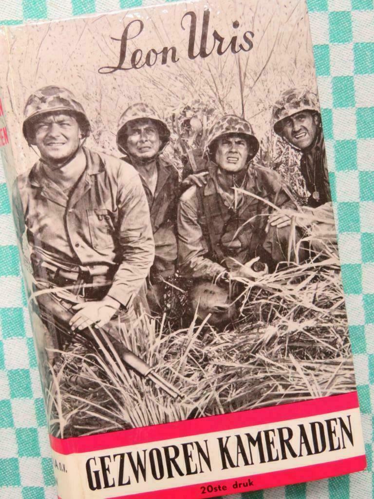 Gezworen kameraden Leon Uris, Boeken, Oorlog en Militair, Gelezen, Tweede Wereldoorlog, Ophalen of Verzenden