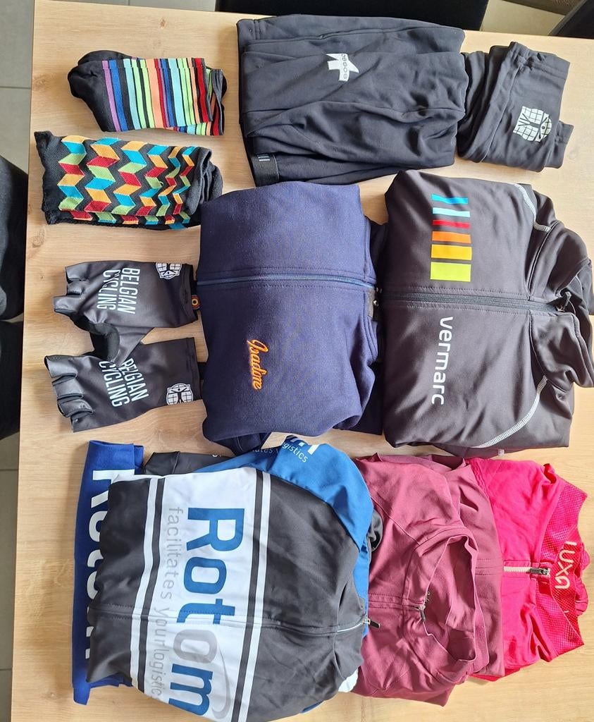 Lot wielerkledij : Assos, Rapha, Bioracer,Vermarc.Isadore., Ophalen, Heren, Zo goed als nieuw, L