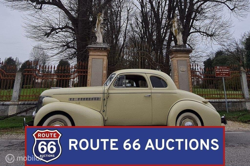 Chevrolet Master Deluxe Business Coupe | 1939 | Route 66 Auc, Achat, Entreprise, Chevrolet, Boîte manuelle