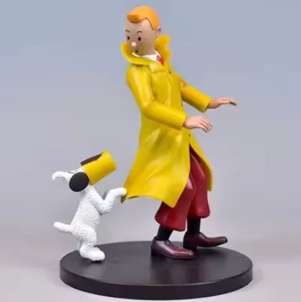 Figurine Tintin et Milou Le crabe aux pinces d'or 18cm., Collections, Enlèvement ou Envoi, Tintin, Neuf, Statue ou Figurine