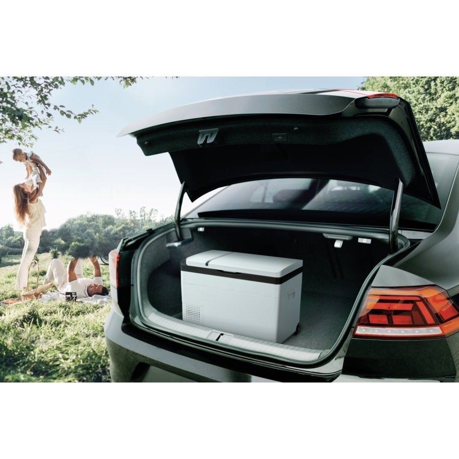 koelbox voor in de auto: Norauto slechts 1x gebruikt, Caravans en Kamperen, Ophalen, Nieuw, Koelbox, Compressor