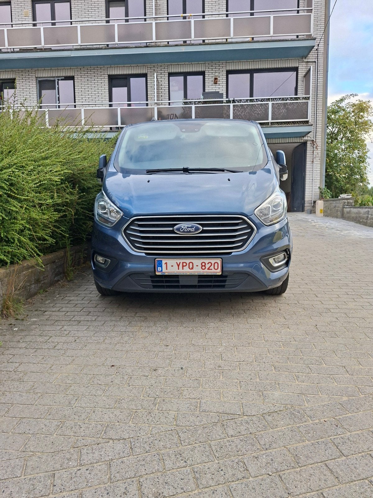 Ford Tourneo Custom, 1995 cc, Euro 6, Blauw, Particulier