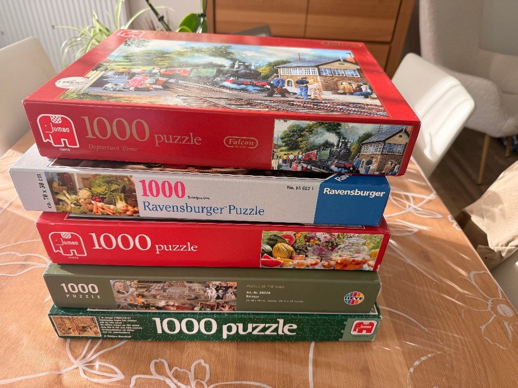 Puzzels, Hobby & Loisirs créatifs, Hobby & Loisirs Autre, Enlèvement, Comme neuf