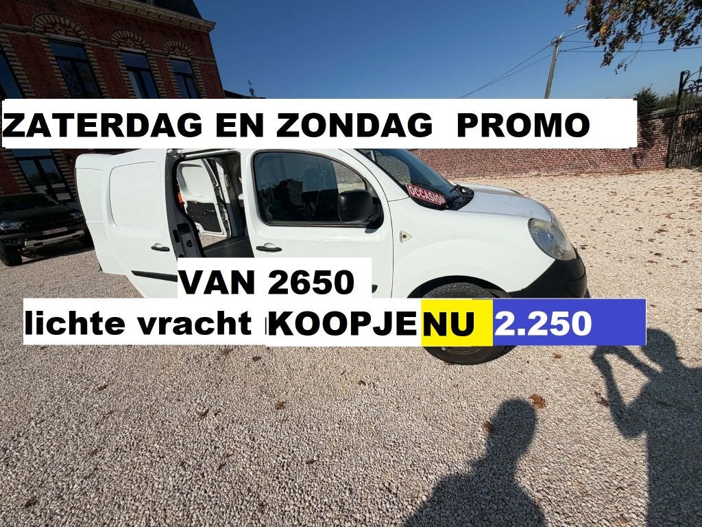 RENAULT KANGGO 1.5  DCI LICHTE VRACHT, Auto's, Diesel, Particulier, https://public.car-pass.be/vhr/1af2ec69-75b8-4579-9199-00ee1e418d94