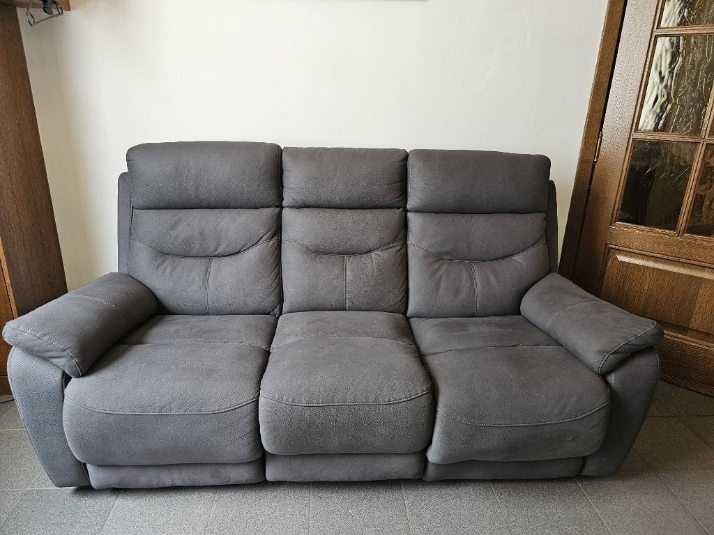 Salon met relaxen, Ophalen, Gebruikt, Driepersoons, Rechte bank