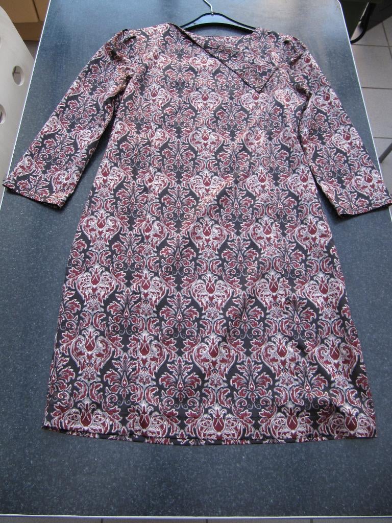jurk nieuw Pauline B. T3= 40, zwart- bordeaux, Kleding | Dames, Maat 38/40 (M), Overige kleuren, Ophalen of Verzenden, Pauline B.