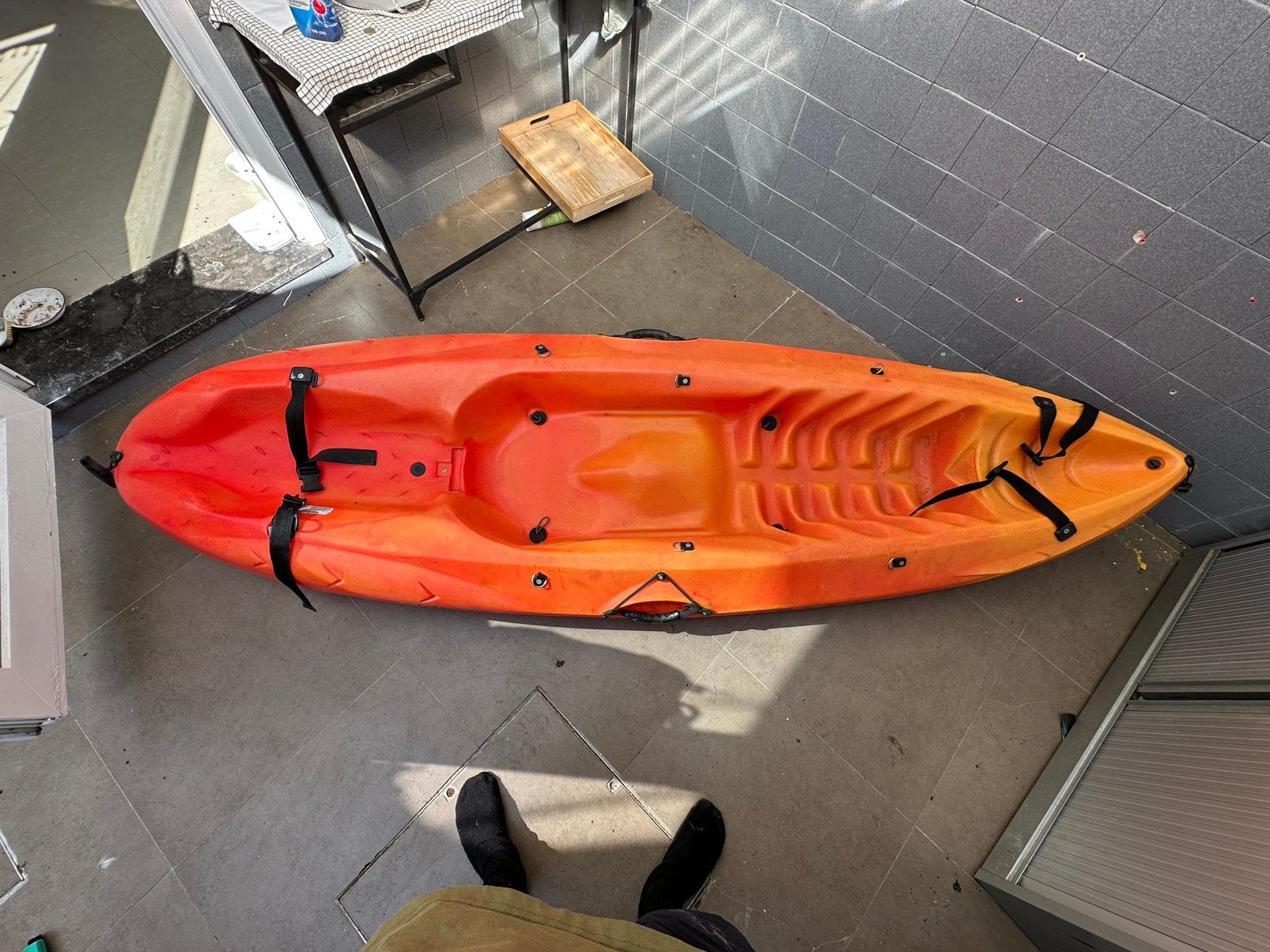 Kayak Mambo RTM, Sports nautiques & Bateaux, Canoës, Kayak, Une personne, Enlèvement, Utilisé
