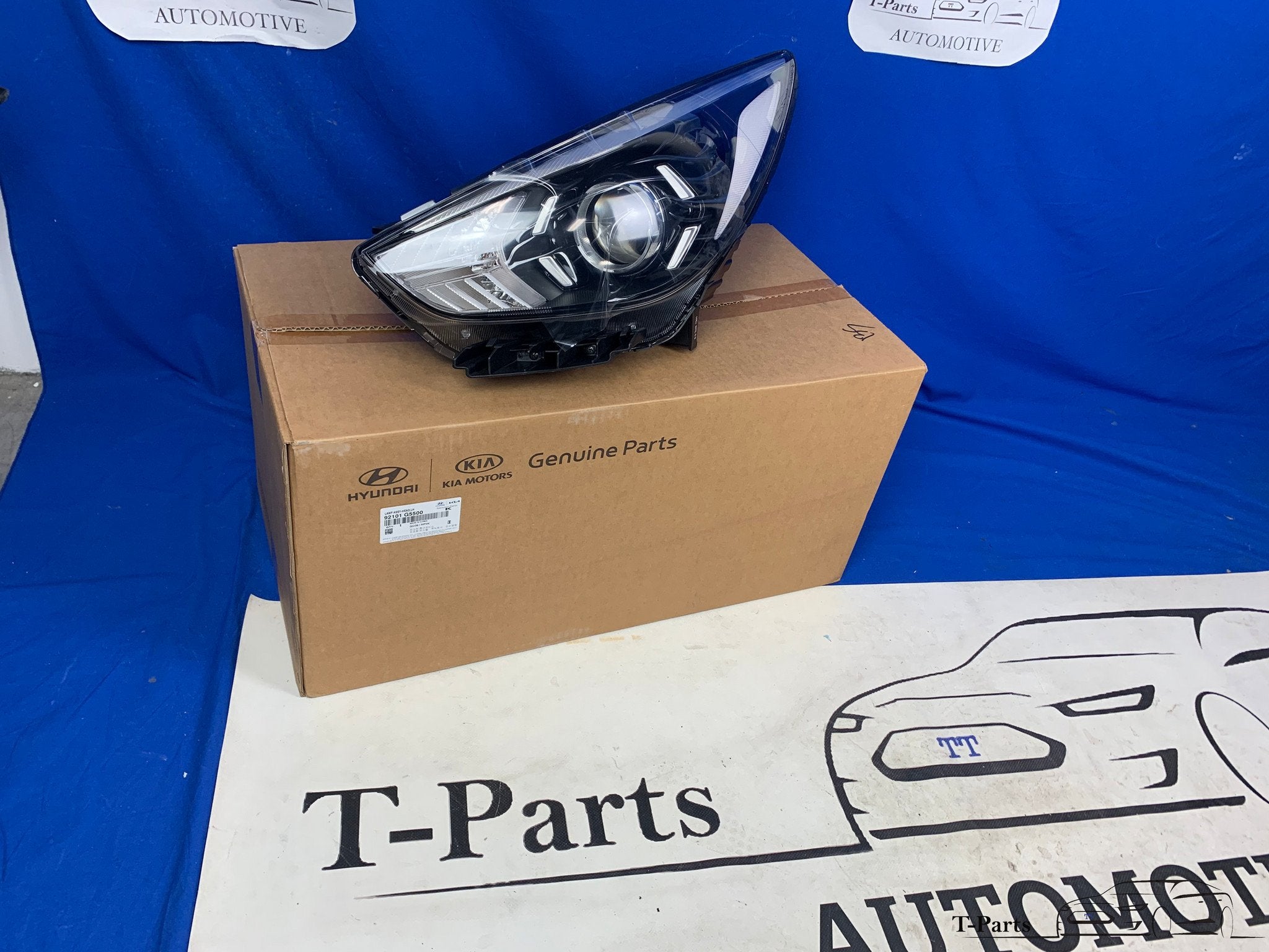 Kia niro koplamp links lamp nieuw 92101G5500, Info@fabrikant.eu, Fabrikantstraat 1
1000 AA  Amsterdam, Fabrikant BV, Gebruikt