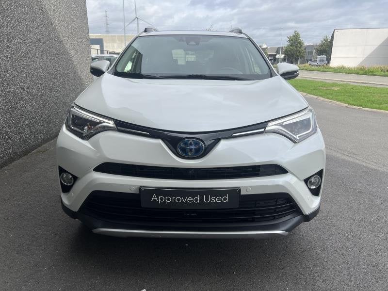 Toyota rav4 2.5 Hybrid AWD Lounge + Trekhaak, Automaat, 145 kW, 2494 cc, Wit