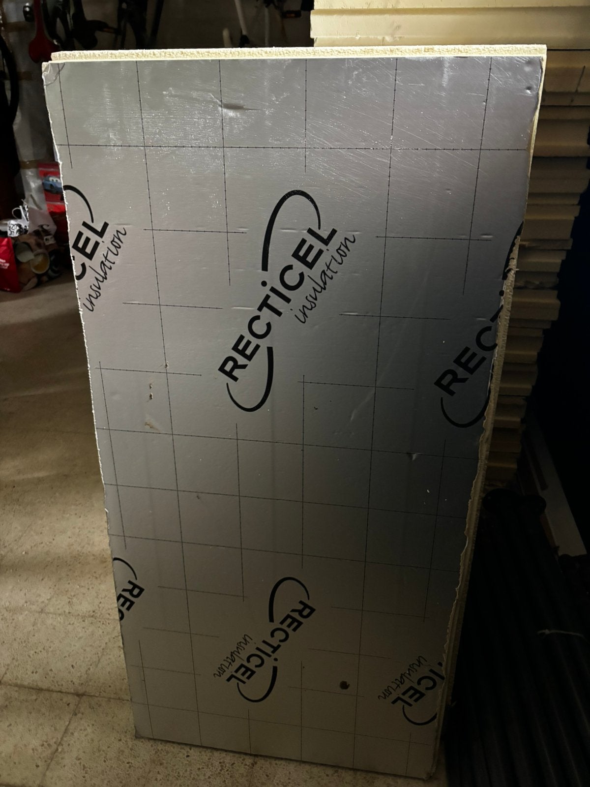 Recticel eurowall 80mm, Enlèvement, Comme neuf, 4 à 8 cm, 5 à 10 m²