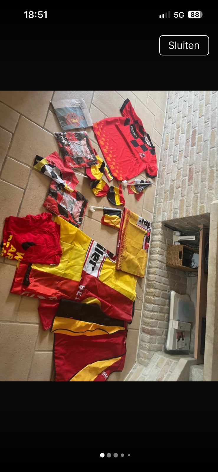 Lot rode duivels, Ophalen, Zo goed als nieuw
