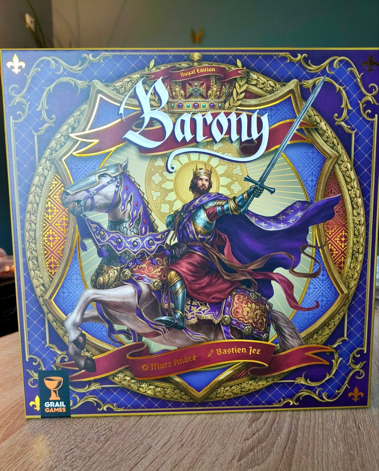 Barony - Royal Edition, Hobby en Vrije tijd, Gezelschapsspellen | Bordspellen, Ophalen of Verzenden